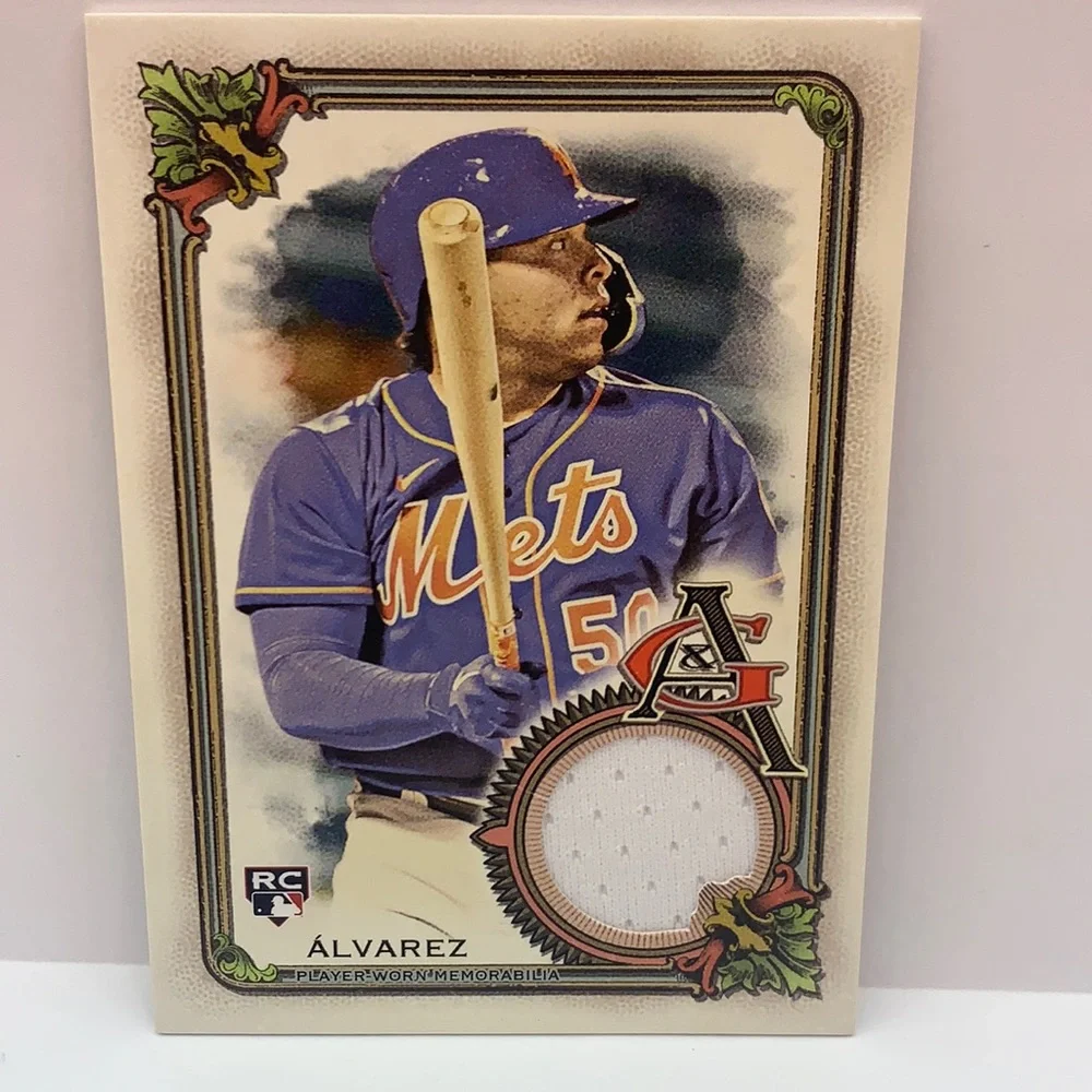 2023 Topps Allen & Ginter Francisco Alvarez Mets Relic #AGRA-FA (MISC9)